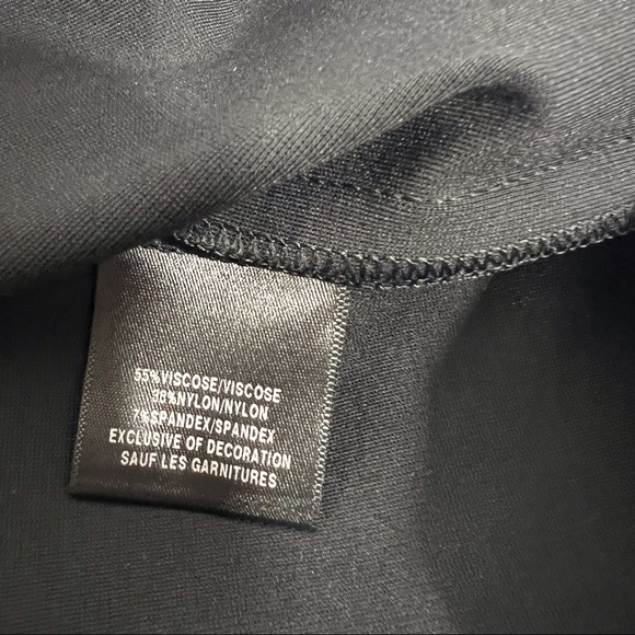 Lafayette 148 Black Boat Neck Wrap Sheath Dress NWT - Picture 4 of 8